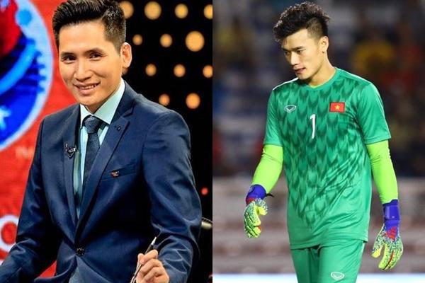 Văn Lâm ăn mừng bàn gỡ hòa của U22 Việt Nam trước U22 Indonesia-3