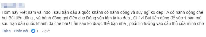 BTV đình đám VTV bị chỉ trích vô duyên khi bình luận về sai lầm của thủ môn Bùi Tiến Dũng-2