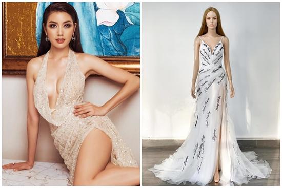 Thúy Vân thêu tên mẹ - Hương Giang - Beyoncé lên váy dạ hội thi Bán kết Miss Universe Vietnam 2019