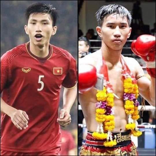 Phát hiện thú vị: Đoàn Văn Hậu có anh em sinh đôi là võ sĩ muay Thái?-1