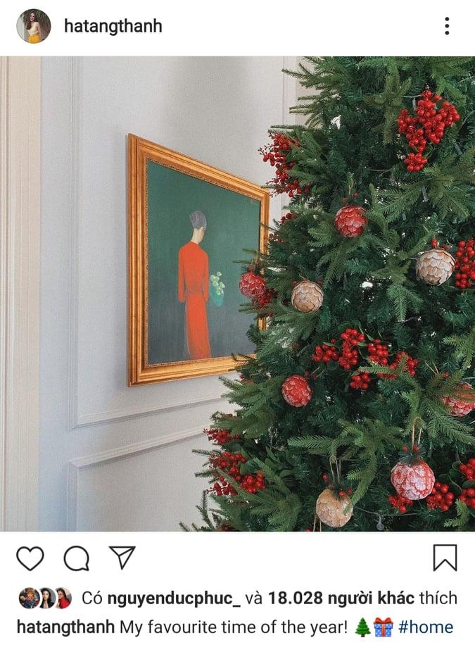 Còn gần 1 tháng nữa mới Noel thế mà Phạm Hương, Tăng Thanh Hà và dàn sao Việt đã nô nức trang trí nhà cửa rồi đây!-4