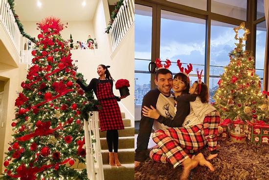 Còn gần 1 tháng nữa mới Noel thế mà Phạm Hương, Tăng Thanh Hà và dàn sao Việt đã nô nức trang trí nhà cửa rồi đây!
