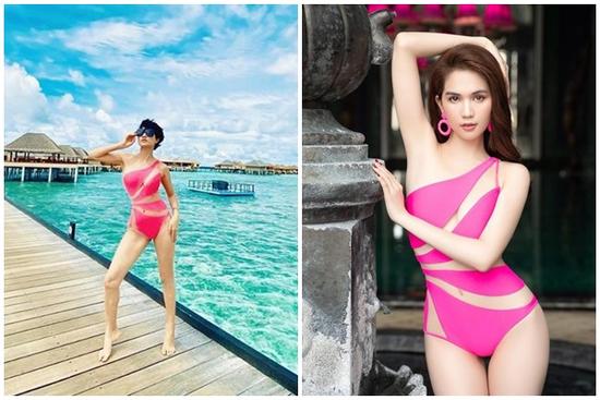 'Mượn lại' áo tắm của Ngọc Trinh mang đi du hí Maldives, Trang Trần mặc đẹp áp đảo nhờ chi tiết thú vị