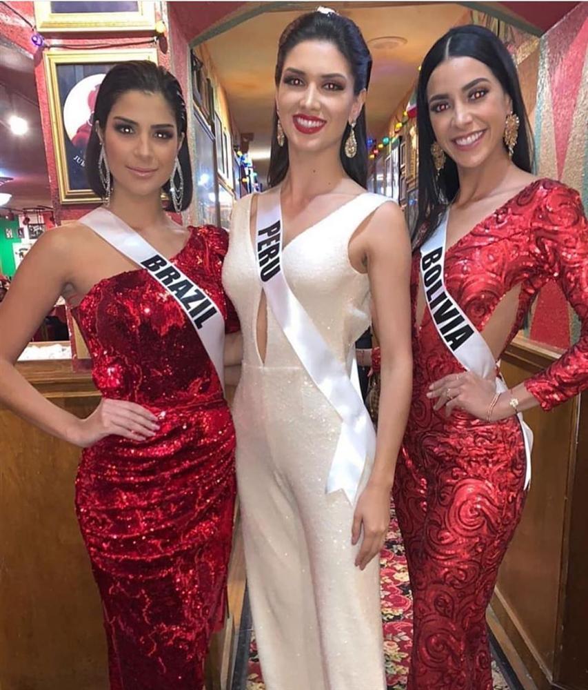 Miss Universe 2019 ngày thứ tư: Hoàng Thùy diện váy quây chanh sả, chờ mãi cũng đọ sắc Puerto Rico-6