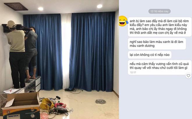 Vợ giận bỏ đi cả tuần chỉ vì... cái rèm cửa, biết danh tính người làm rèm mới thấy giận là không sai-1