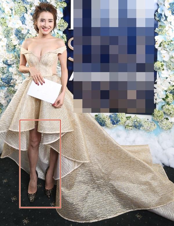 Vừa mới đổi gió sang váy ngắn, Nhã Phương lộ đôi chân da bọc xương đến photoshop cũng không cứu nổi-8