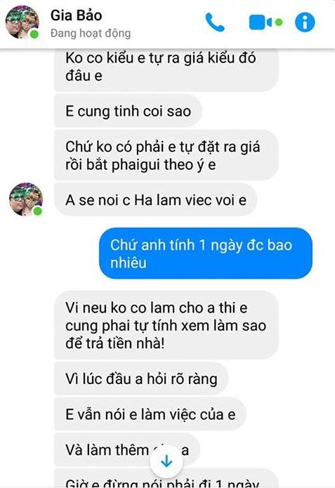 Diễn viên hài Gia Bảo bị mẹ đơn thân tố quỵt tiền lương-3