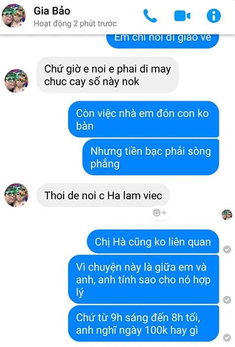 Diễn viên hài Gia Bảo bị mẹ đơn thân tố quỵt tiền lương-4