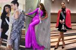 Miss Universe 2019 ngày thứ năm: Hoàng Thùy lên đồ kín đáo, dàn đối thủ ra sức 'lồng lộn'