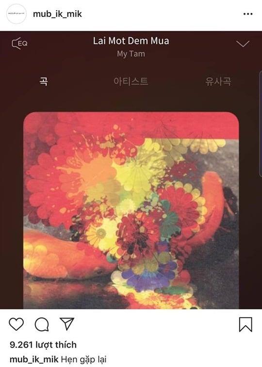 Tròn 2 năm Tâm 9 lên sóng, cựu thành viên SuJu thừa nhận trên Instagram bị nghiện nhạc Mỹ Tâm-2