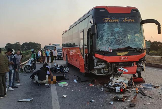 Tai nạn kinh hoàng trên cao tốc Hà Nội – Bắc Giang, 1 người chết thảm-1