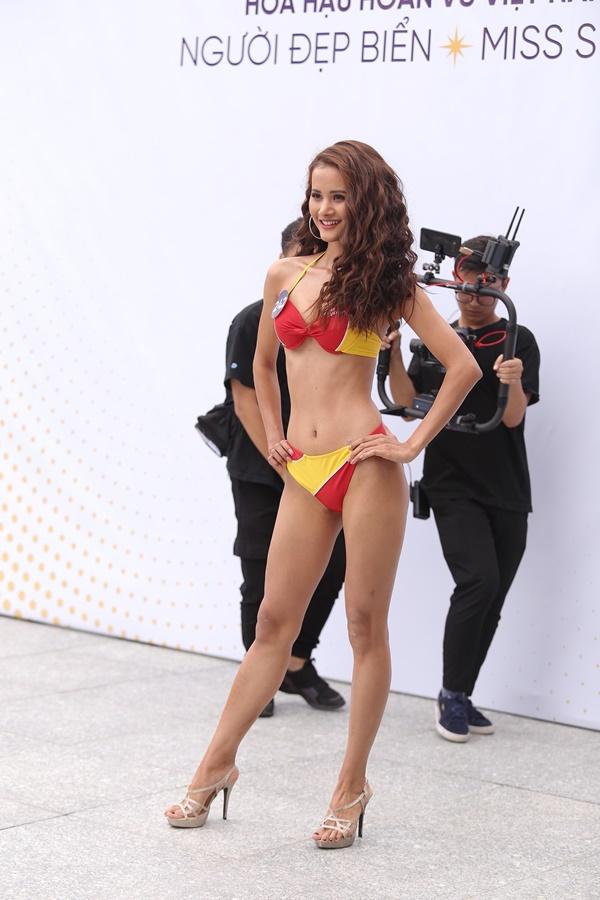 Thí sinh Hoa hậu Hoàn vũ Việt Nam 2019 thi Người đẹp biển: Chiến thắng gọi tên ai?-6