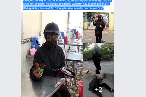 Thực hư việc Công an Hà Đông bắt người mặt quỷ gây hoang mang dư luận-1