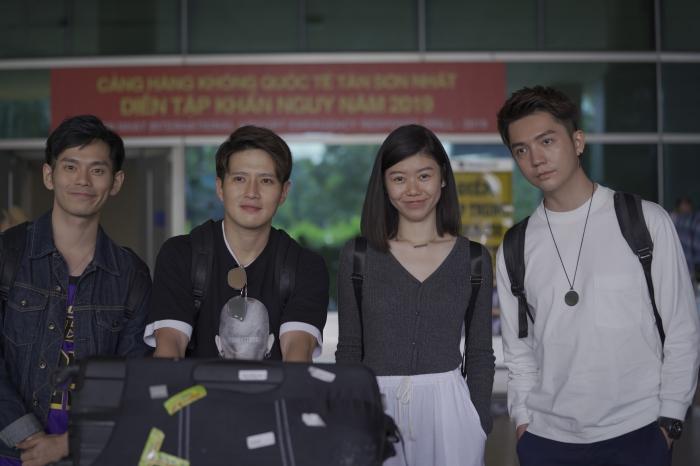 Fiona Fung, Young Jae (B.A.P) cùng dàn nghệ sĩ châu Á đổ bộ sân bay Tân Sơn Nhất-9