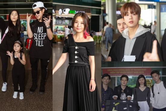 Fiona Fung, Young Jae (B.A.P) cùng dàn nghệ sĩ châu Á đổ bộ sân bay Tân Sơn Nhất