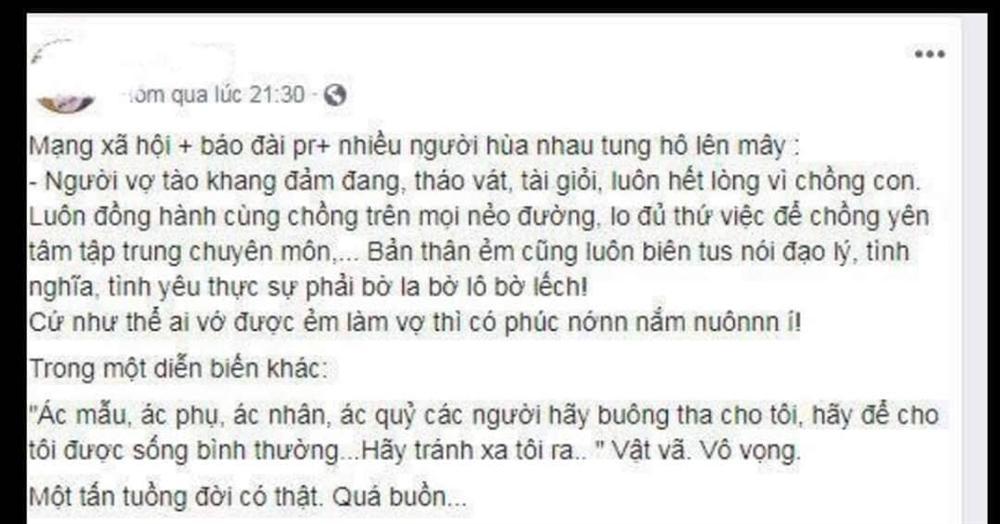 Bảo Ngọc bị chê sống giả tạo, Hoài Lâm cảnh cáo người dùng Facebook: Đừng đụng đến vợ con tôi-1