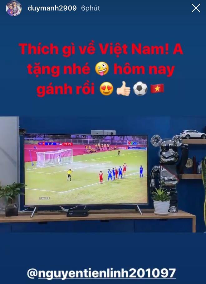 Duy Mạnh, Hải Quế khen ngợi Tiến Linh khi lập cú đúp trước Thái Lan-1