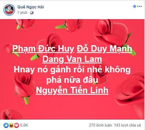 Duy Mạnh, Hải Quế khen ngợi Tiến Linh khi lập cú đúp trước Thái Lan-3