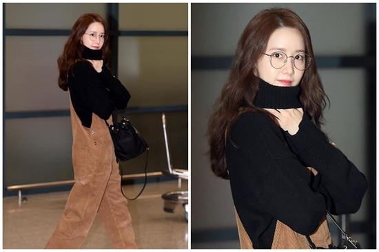 Cách 'hack tuổi' siêu đỉnh của Yoona: Mặc quần yếm, đeo kính Nobita đáng yêu