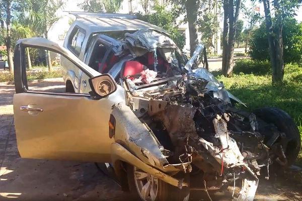 Xe tải tông xe máy kẹp 3 trước hầm chui Thanh Xuân, 2 người tử vong-2