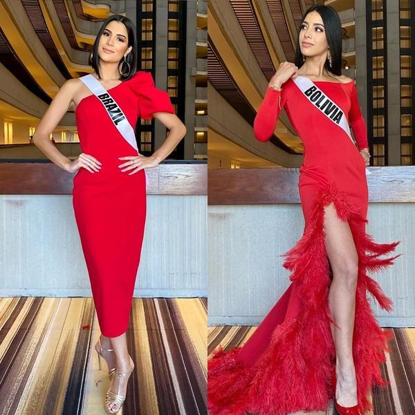 Miss Universe 2019 ngày thứ 8: Hoàng Thùy thay tới 4 bộ đồ mà vẫn có người chịu chơi không kém-8