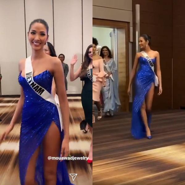 Miss Universe 2019 ngày thứ 8: Hoàng Thùy thay tới 4 bộ đồ mà vẫn có người chịu chơi không kém-4