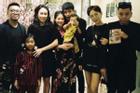 Hình ảnh Tóc Tiên thân thiết chụp ảnh cùng gia đình bạn trai Hoàng Touliver gây chú ý