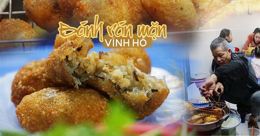 Quán bánh rán mặn 28 năm chỉ đun bằng bếp dầu hiếm thấy của cặp vợ chồng già Vĩnh Hồ-1