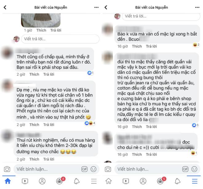 Mua quần online, cô gái trẻ đỏ mặt vì vừa mặc đã bị bục chỉ, lên mạng than thì nhận rổ gạch-4
