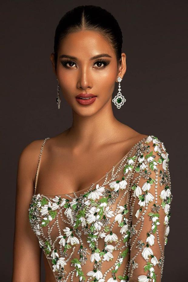 Top 15 trang phục dạ hội ở bán kết Miss Universe: Hoàng Thùy diện đầm hoa giọt tuyết tái hiện cú xoay váy thần thánh-3