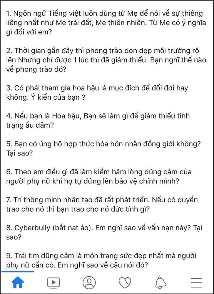 Lộ danh sách câu hỏi ứng xử chung kết Hoa hậu Hoàn vũ Việt Nam 2019 trước giờ G?-1