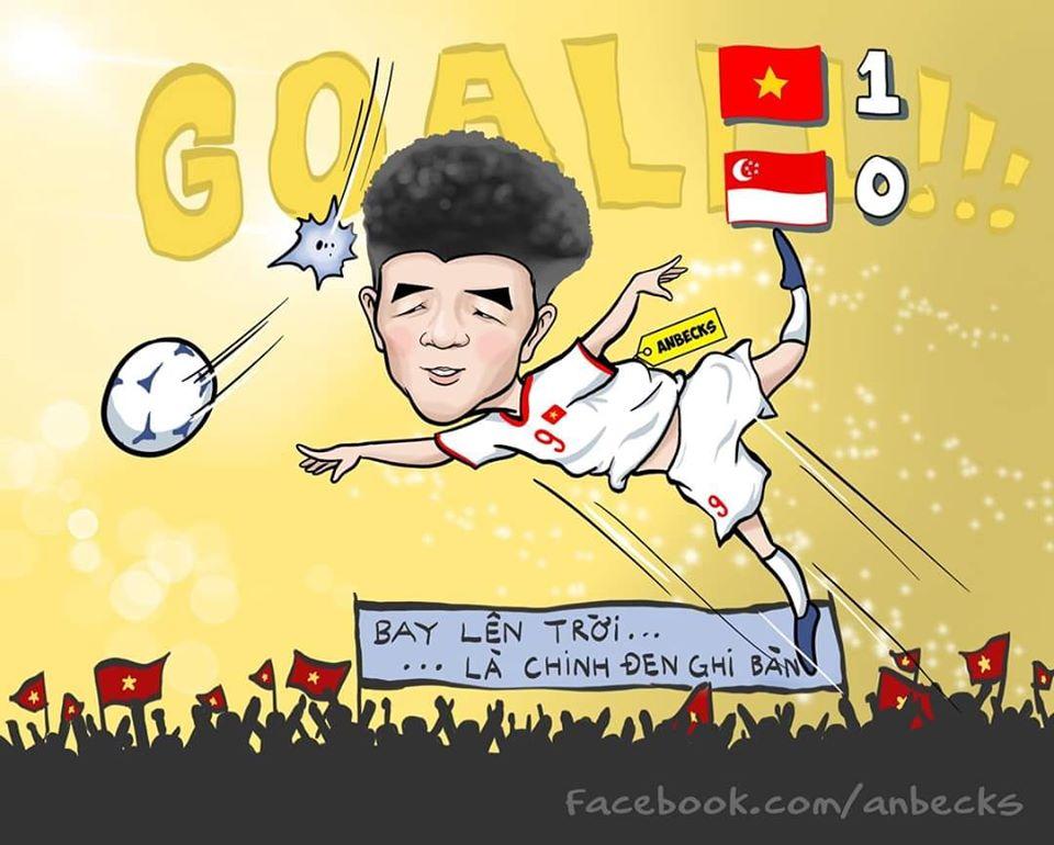 Hạ gục Campuchia, Đức Chinh - Thành Chung khiêu vũ ăn mừng ngay trên sân cỏ-4