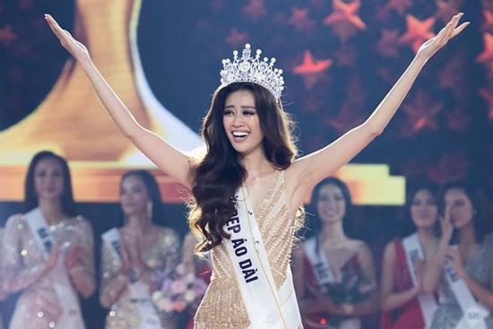 Cận cảnh nhan sắc Nguyễn Trần Khánh Vân - tân Hoa hậu Hoàn vũ Việt Nam 2019