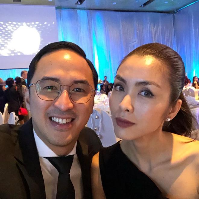 Tăng Thanh Hà và chồng sánh đôi dự sự kiện-2