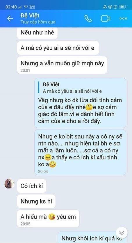 Chồng bóc mẽ vợ mới sinh con đã ngoại tình, nhắn với bồ Em cho anh tất cả rồi-3