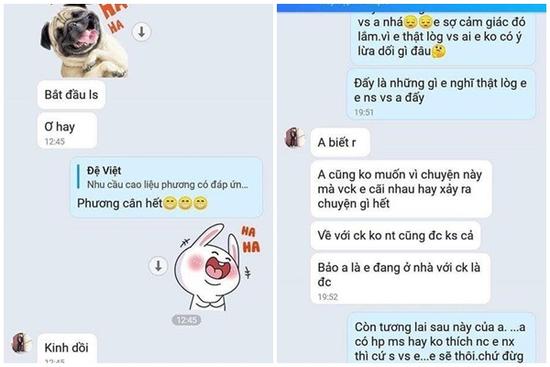 Chồng bóc mẽ vợ mới sinh con đã ngoại tình, nhắn với bồ 'Em cho anh tất cả rồi'