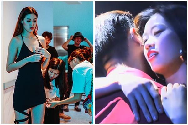 Hoa hậu Hoàn vũ Việt Nam Khánh Vân đóng hài cùng Hoài Linh-1