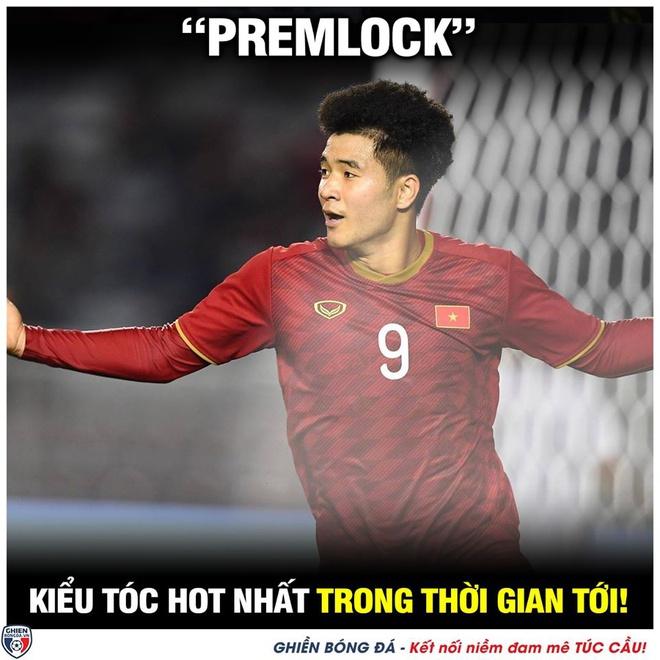 Tóc xoăn tít của Đức Chinh thành trend mới sau chiến thắng Campuchia-1