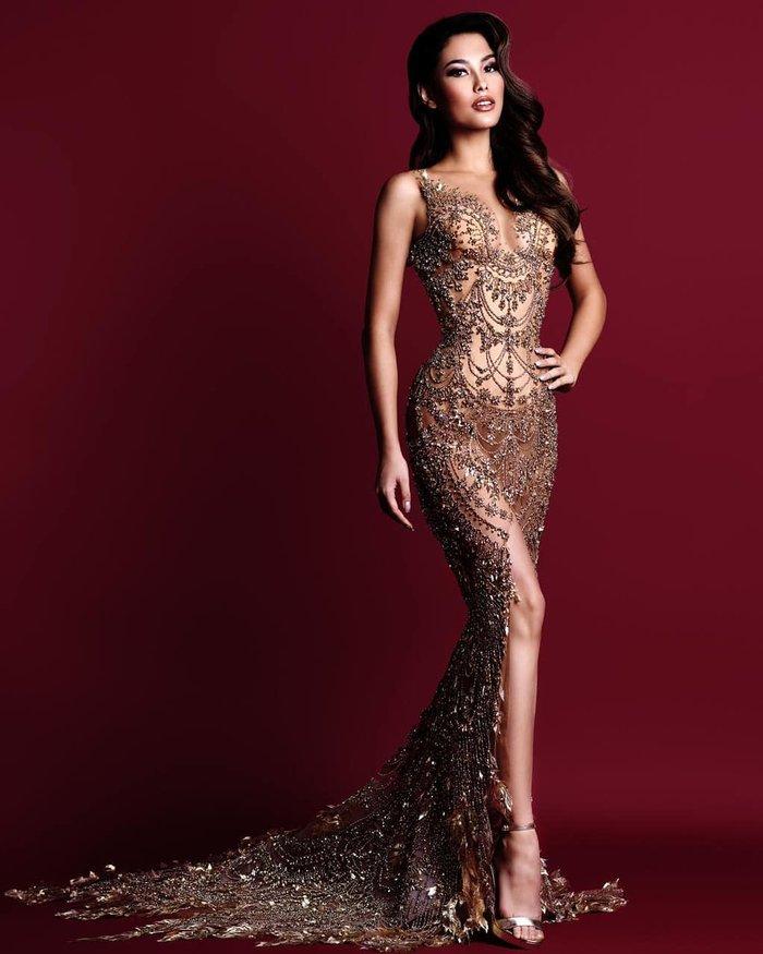 Hoa hậu Indonesia bị che mờ toàn thân trên truyền hình quốc gia vì bộ váy bị cho là phản cảm ở CK Miss Universe-6