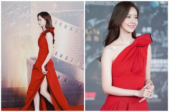 Visual đỉnh cao như thế này bảo sao Yoona chiếm trọn spotlight trên thảm đỏ LHP Quốc tế Macao