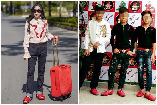 Đi dép lê giá 30 triệu đồng mà như hàng chợ, Phượng Chanel gợi nhớ trend giày đỏ 'dân chơi'