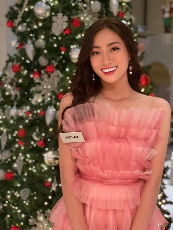 Vali đồ của Lương Thùy Linh tại Miss World được fan ví như fashion show của nàng công nương thanh lịch-2