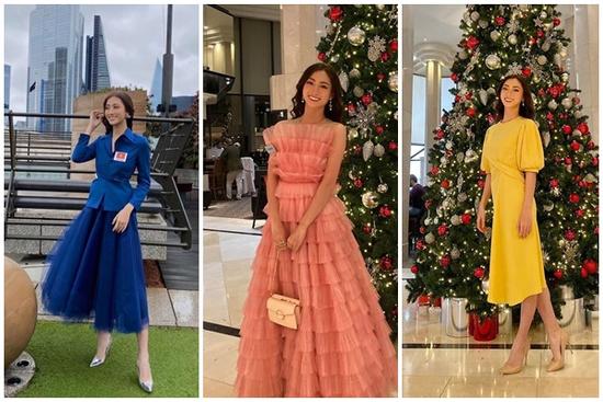 Vali đồ của Lương Thùy Linh tại Miss World được fan ví như fashion show của nàng công nương thanh lịch