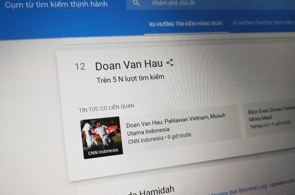 Người Indonesia truy tìm Đoàn Văn Hậu sau trận thua U22 Việt Nam-1