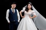 Diễn viên hài Trung Ruồi tung ảnh cưới bên bạn gái hot girl