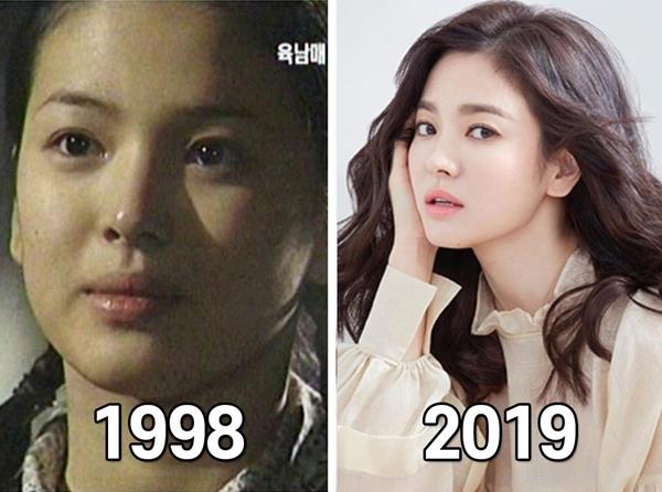Trong suốt 20 năm bước chân vào ngành giải trí, vẻ đẹp của Song Hye Kyo vẫn luôn tỏa sáng lấp lánh và là một tường thành khó ai có thể 