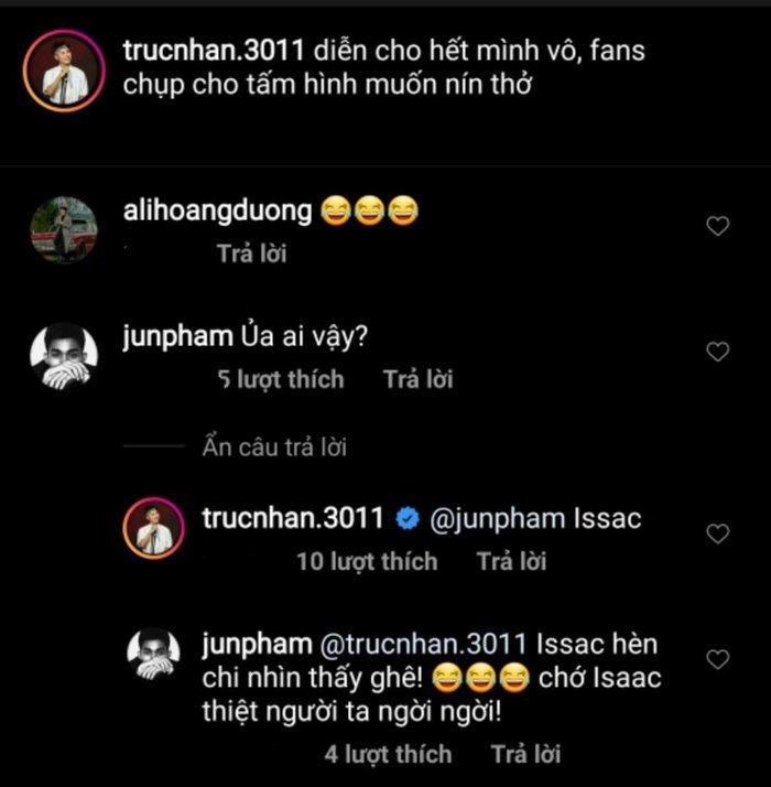 Chụp ảnh đầy thần thái cùng vũ đoàn, Trúc Nhân bị Jun Phạm nhận xét như đi bán… nước cam-4