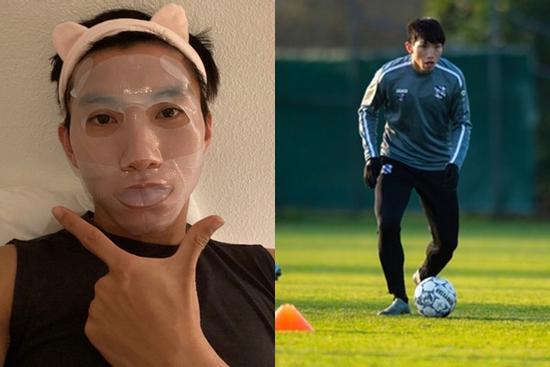 Đoàn Văn Hậu sang tới Hà Lan, khoe chăm sóc da thư giãn