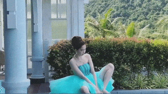 Ngọc Trinh lại tự phá giá với dáng ngồi trên Thái Lan, dưới miền Tây-1