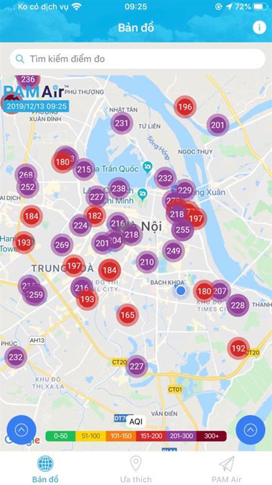 Không khí Hà Nội tiếp tục ở mức ô nhiễm nặng, rất có hại cho sức khỏe-4